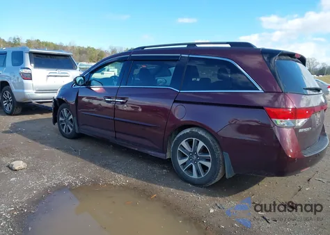 2015 Honda Odyssey Touring/Touring Elite from USA, damaged, VIN 5FNRL5H97FB102324